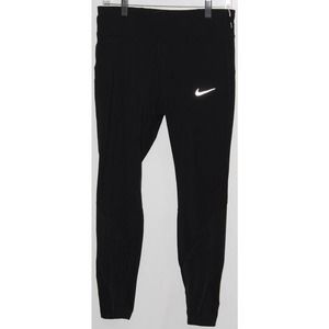 Women's Nike Epic Lux Tight Black Nylon Spandex Tights Leggings Yoga Pants Large